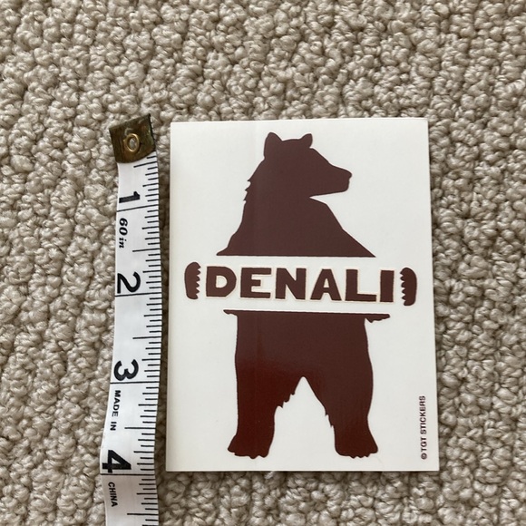 Denali National Park Bear Sticker Alaska Parks Project Souvenir Abstract - Picture 3 of 4